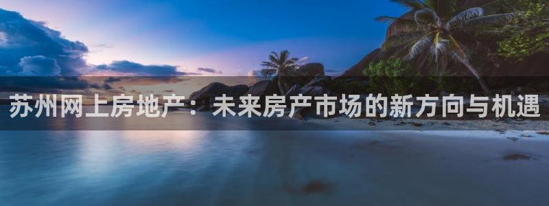 新宝5官网67五壹叁八：苏州网上房地产：未来房产市场的新方向