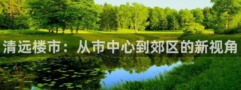 新宝5测速平台登录：清远楼市：从市中心到郊区的新视角