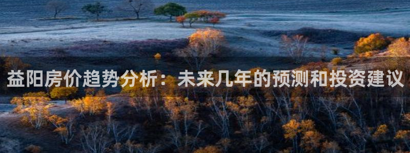 新宝5d：益阳房价趋势分析：未来几年的预测和投资建议