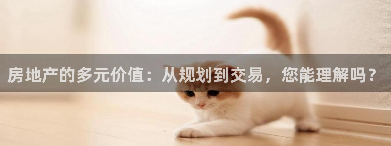 新宝5软件下载：房地产的多元价值：从规划到交易，您能理解吗？