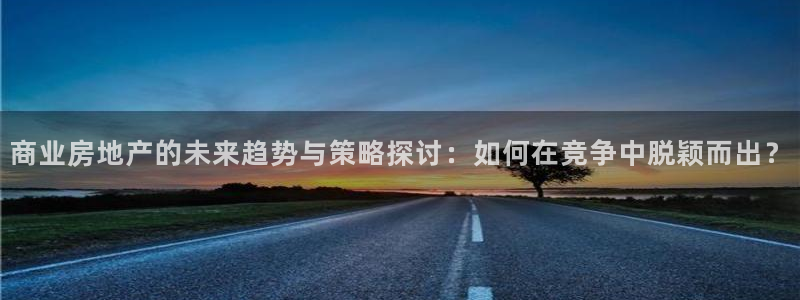 新宝b2O5O5O：商业房地产的未来趋势与策略探讨：如何在竞