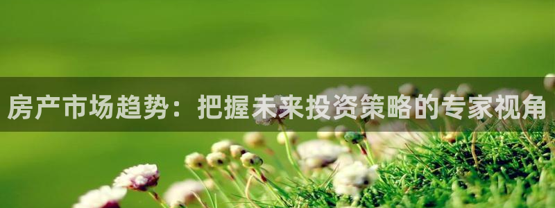 新宝5官方登录入口：房产市场趋势：把握未来投资策略的专家视角